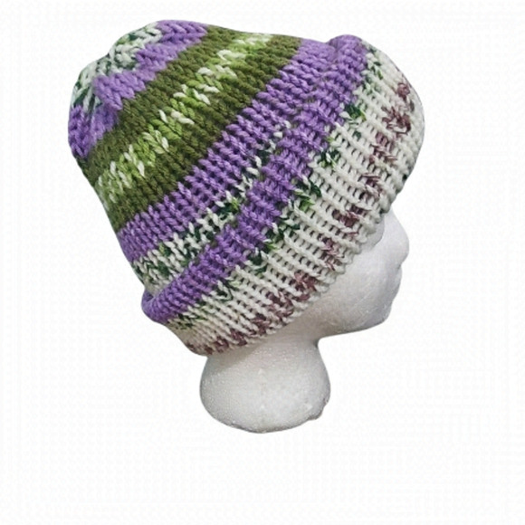 Hand Knit Adult Unisex Toque - Picture 6 of 6